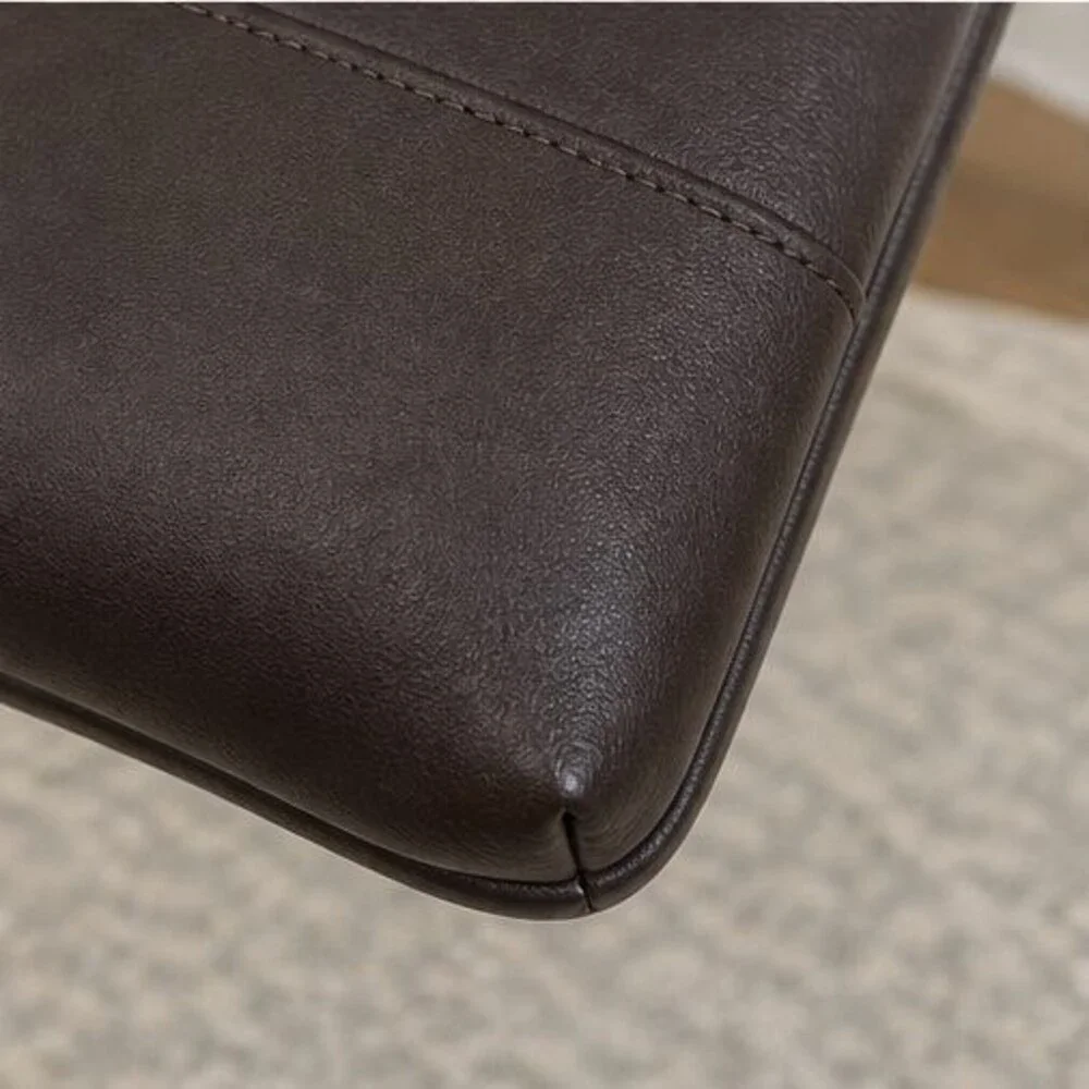 Mauve Pebbled Crossbody Bag